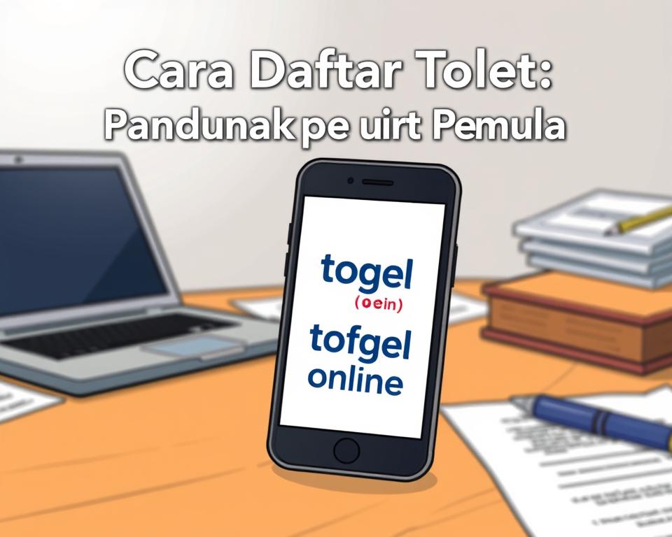 Cara Daftar Togel: Panduan Lengkap untuk Pemula